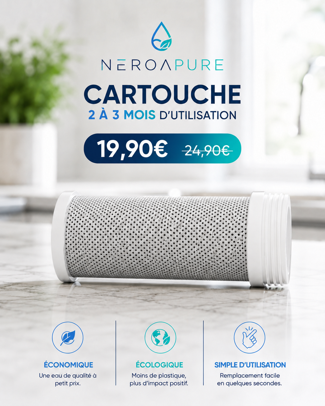 Cartouche Filtrante NeroaPure